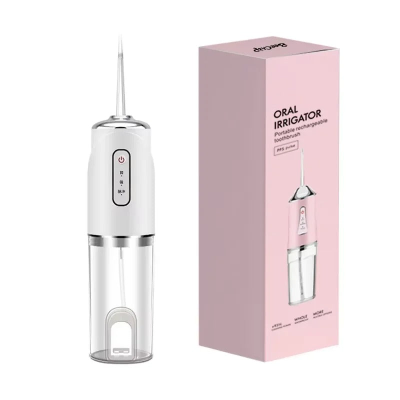 "3 in 1 Rechargeable Oral Irrigator – Portable Dental Water Flosser for Deep Cleaning | Free Home Delivery in Saudi Arabia | Cash on Delivery"